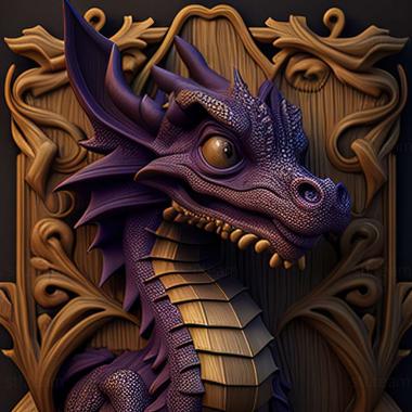 3D модель Гра Spyro the Dragon Rus (STL)